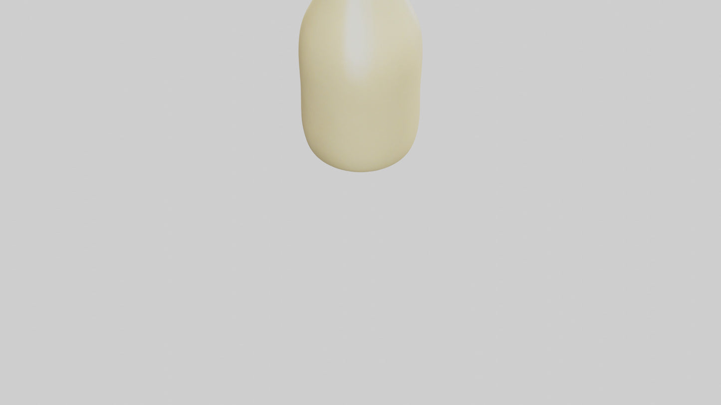 Mayonnaise Bottle model VR / AR / low-poly