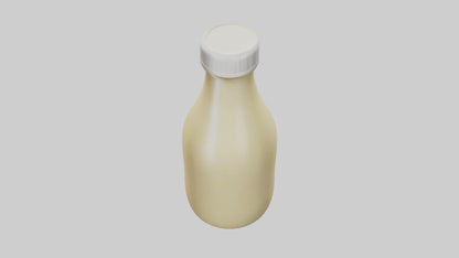 Mayonnaise Bottle model VR / AR / low-poly