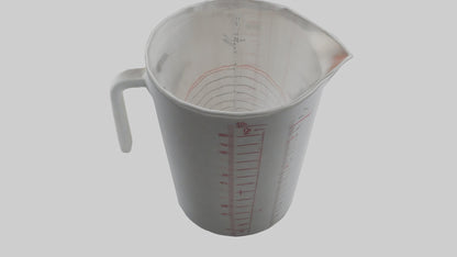 3D model Measuring cup model VR / AR / low-poly