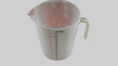 3D model Measuring cup model VR / AR / low-poly