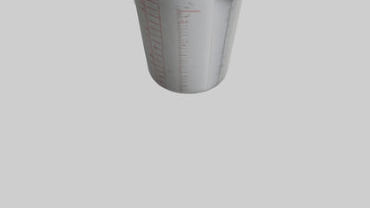 3D model Measuring cup model VR / AR / low-poly