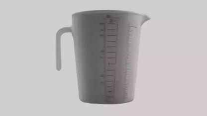 3D model Measuring cup model VR / AR / low-poly