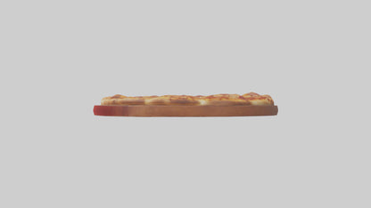 3D model Meat lovers pizza model VR / AR / low-poly