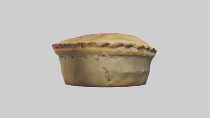 3D model Meat pie model VR / AR / low-poly
