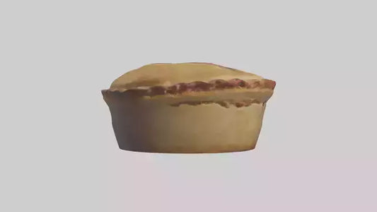 3D model Meat pie model VR / AR / low-poly