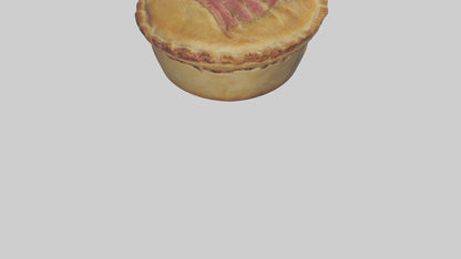 3D model Meat pie model VR / AR / low-poly