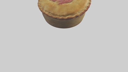 3D model Meat pie model VR / AR / low-poly