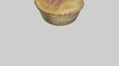 3D model Meat pie model VR / AR / low-poly