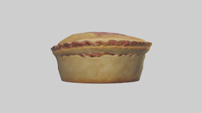 3D model Meat pie model VR / AR / low-poly