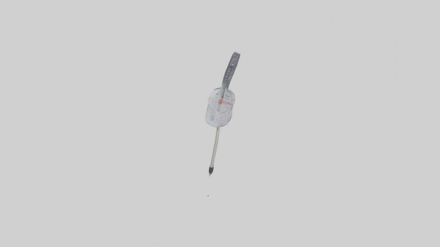 3D model Meat thermometer model VR / AR / low-poly