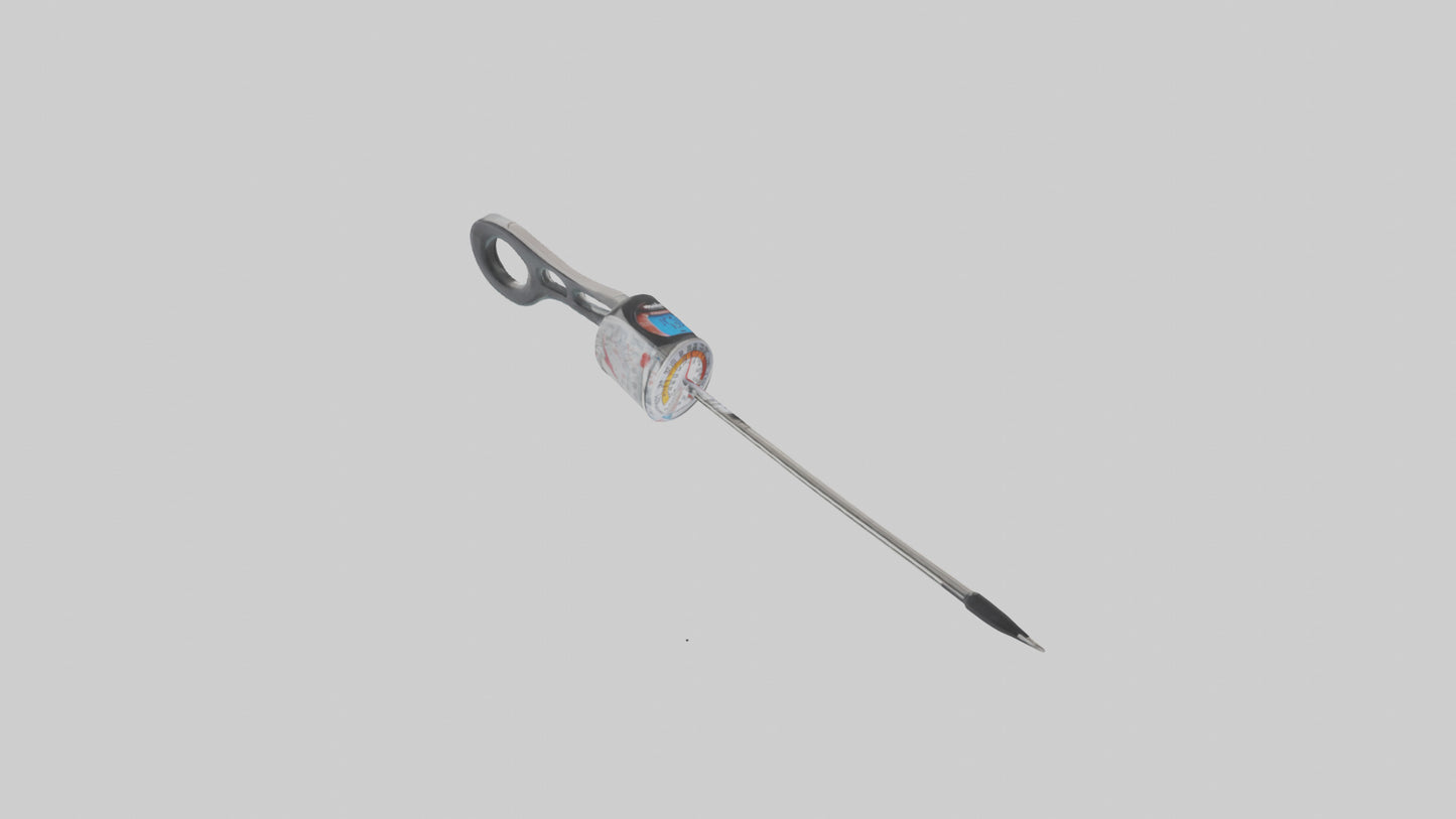 3D model Meat thermometer model VR / AR / low-poly