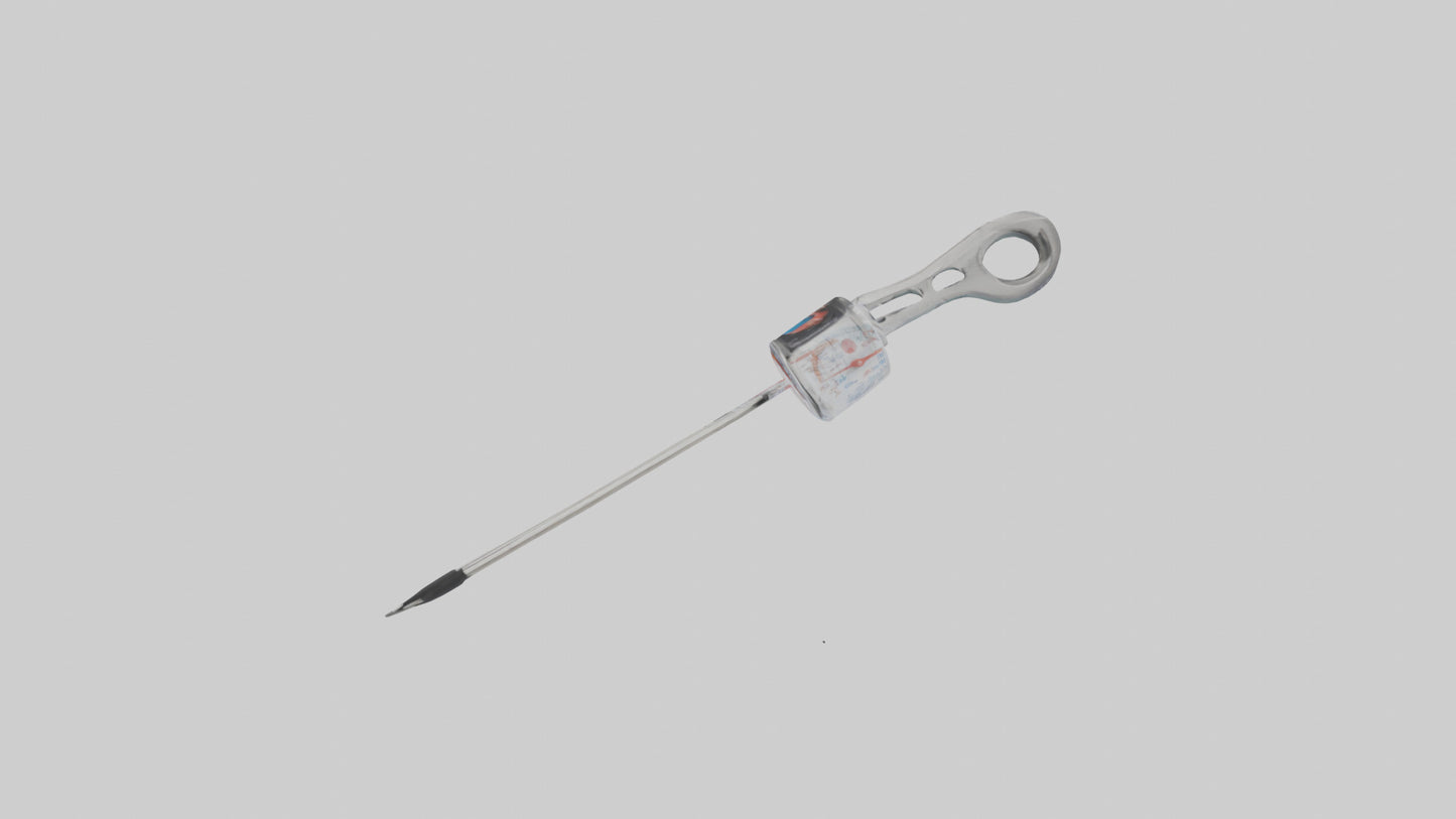 3D model Meat thermometer model VR / AR / low-poly