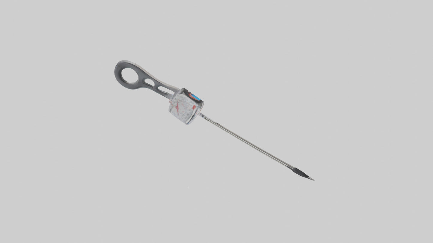 3D model Meat thermometer model VR / AR / low-poly