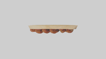 3D model Meatball platter model VR / AR / low-poly