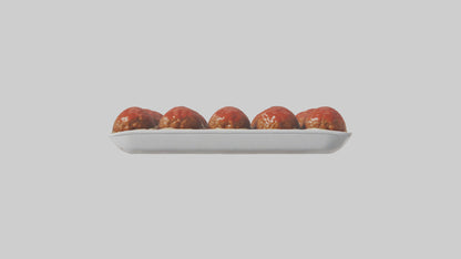 3D model Meatballs Pack model VR / AR / low-poly