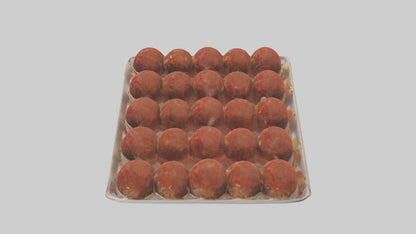 3D model Meatballs Pack model VR / AR / low-poly