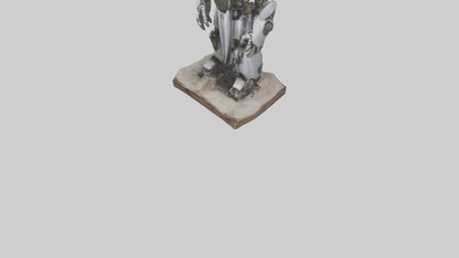 3D model Mechanical Giant statue model VR / AR / low-poly