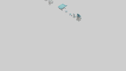 3D model Medical Room VR / AR / low-poly