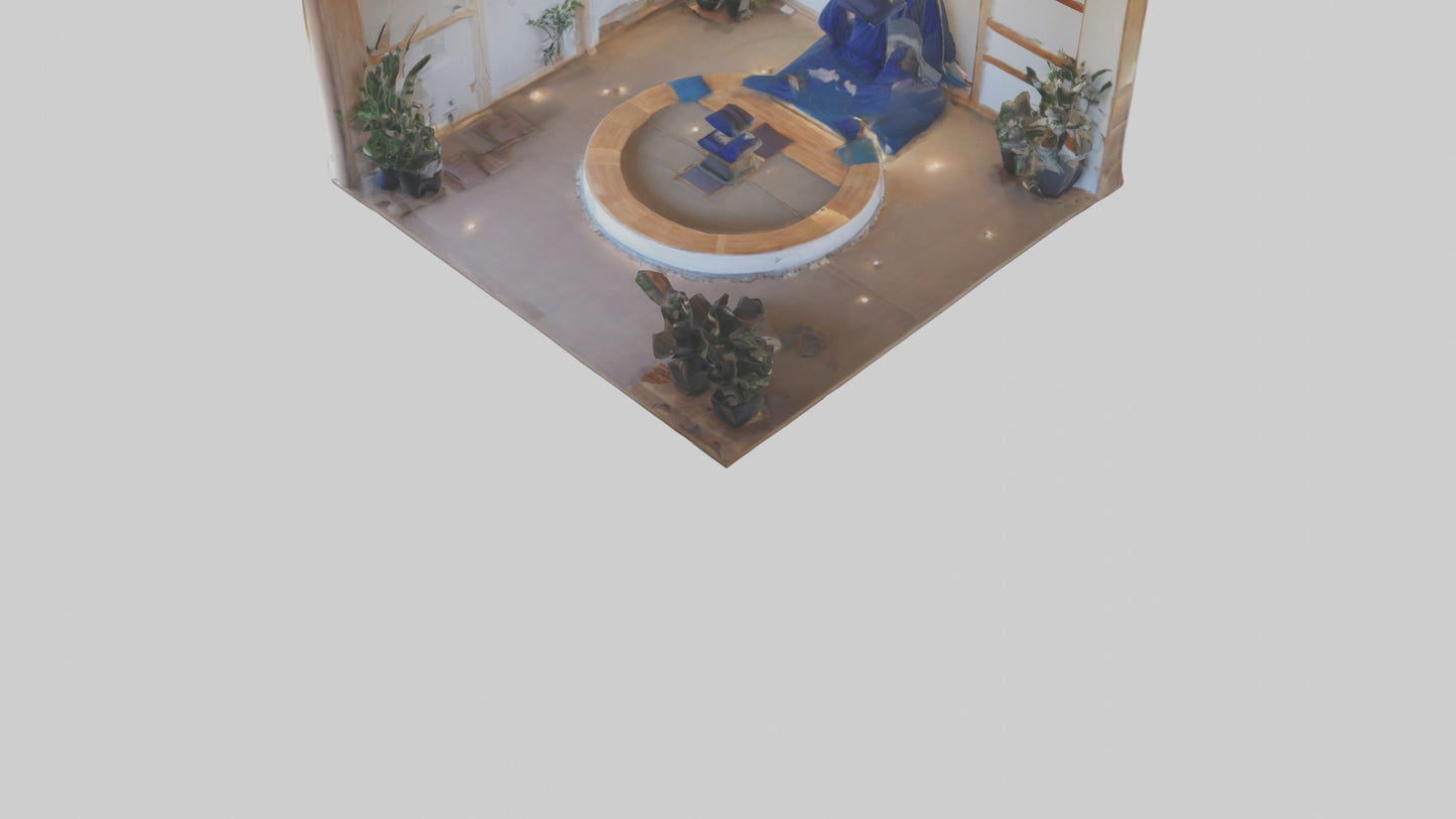 3D model Meditation Studio VR / AR / low-poly