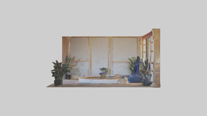 3D model Meditation Studio VR / AR / low-poly