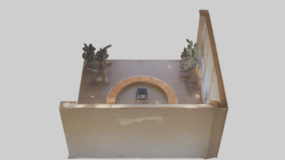 3D model Meditation Studio VR / AR / low-poly