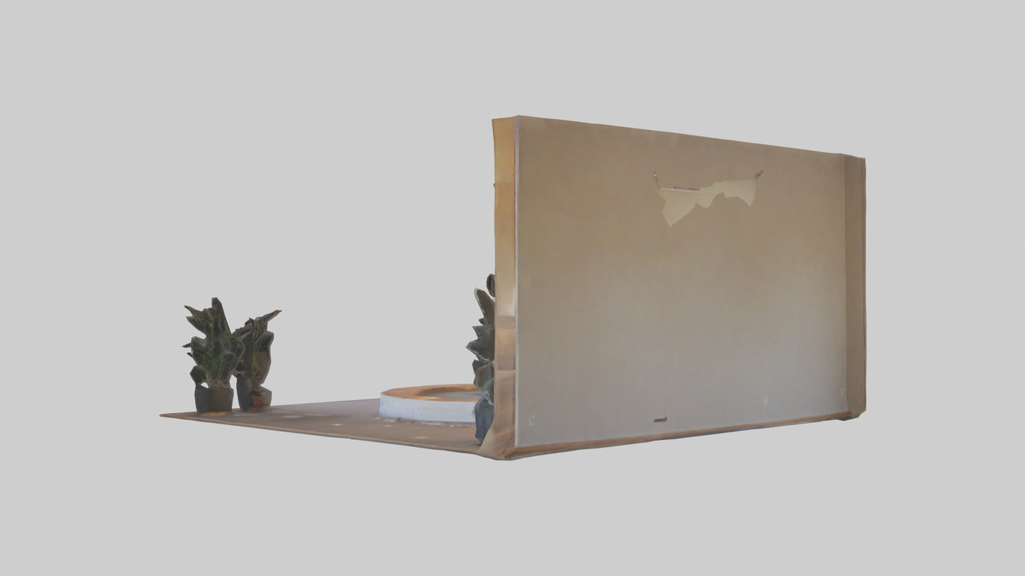 3D model Meditation Studio VR / AR / low-poly