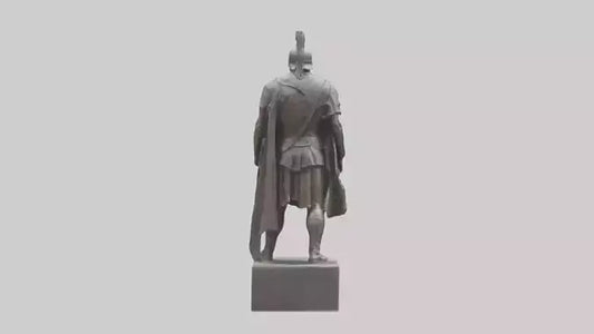 3D model Memorial to the Warriors statue model VR / AR / low-poly