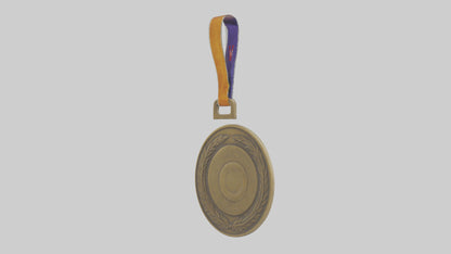 3D model Merit Medal model VR / AR / low-poly