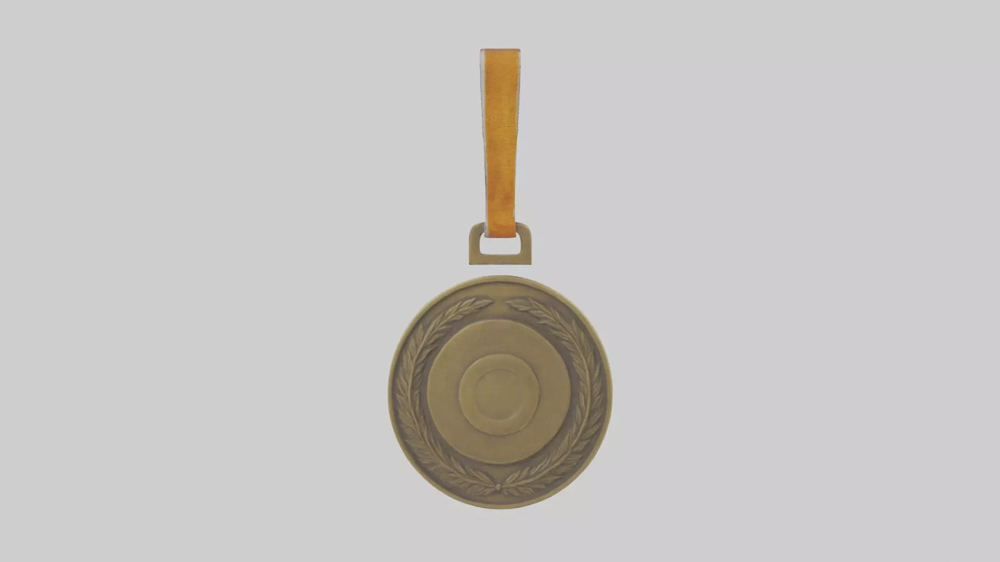 3D model Merit Medal model VR / AR / low-poly