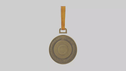 3D model Merit Medal model VR / AR / low-poly