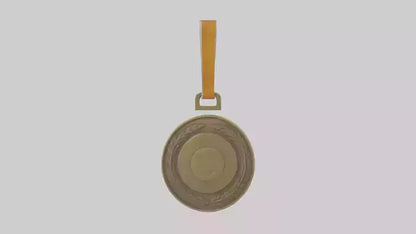 3D model Merit Medal model VR / AR / low-poly