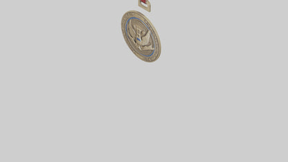 3D model Merit Medal model VR / AR / low-poly
