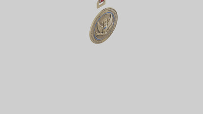 3D model Merit Medal model VR / AR / low-poly