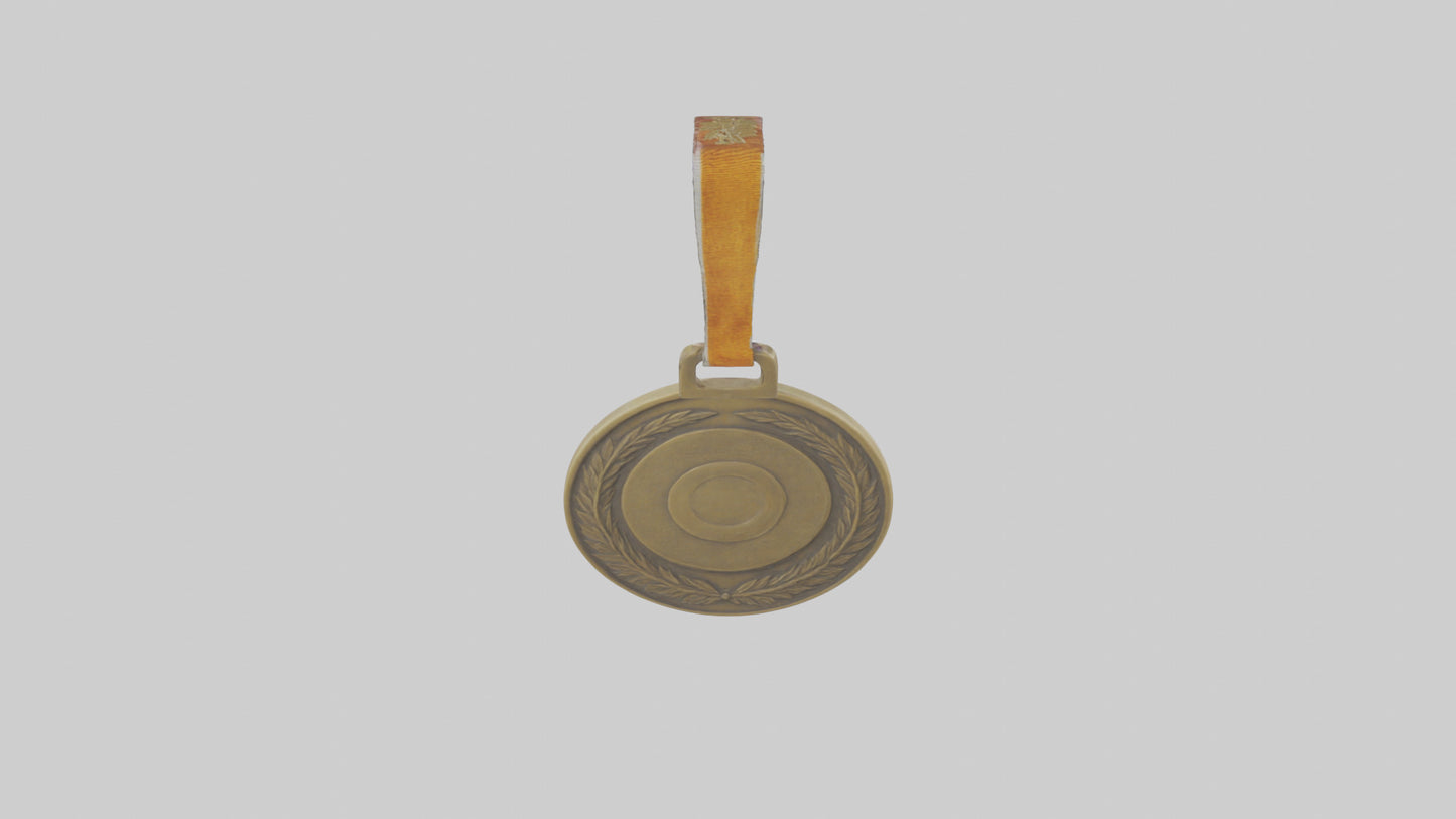 3D model Merit Medal model VR / AR / low-poly
