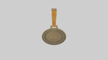 3D model Merit Medal model VR / AR / low-poly