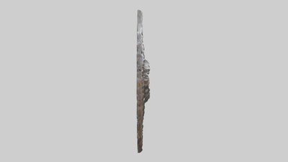 3D model Metal wall art model VR / AR / low-poly