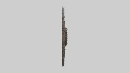 3D model Metal wall art model VR / AR / low-poly