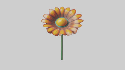 Mexican Hat Flower model VR / AR / low-poly