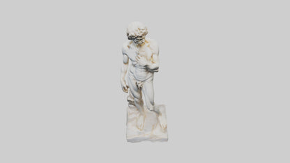 Michelangelo statue model VR / AR / low-poly