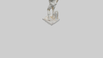 Michelangelo statue model VR / AR / low-poly