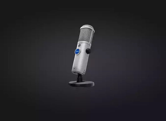 3D model microphone model VR / AR / low-poly