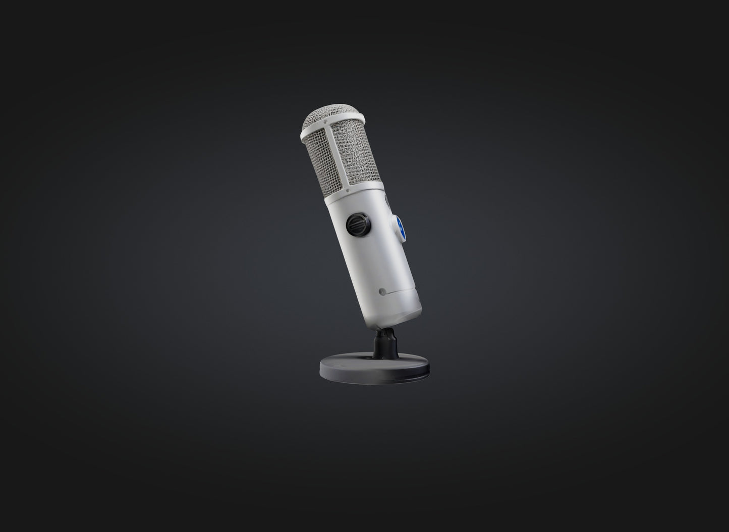 3D model microphone model VR / AR / low-poly