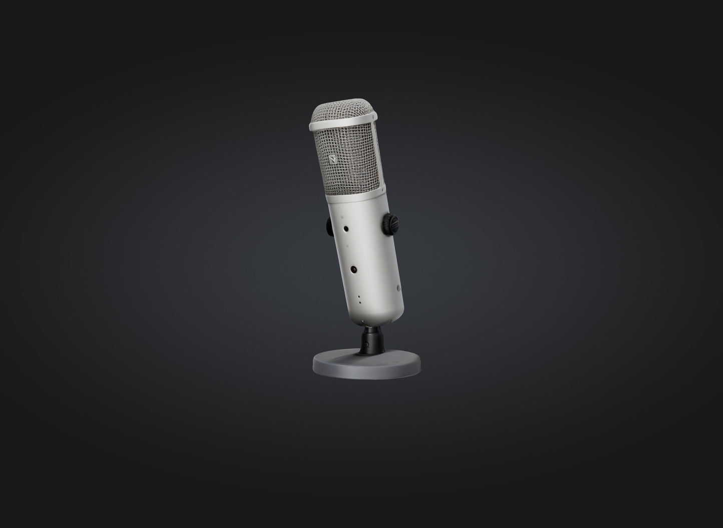 3D model microphone model VR / AR / low-poly