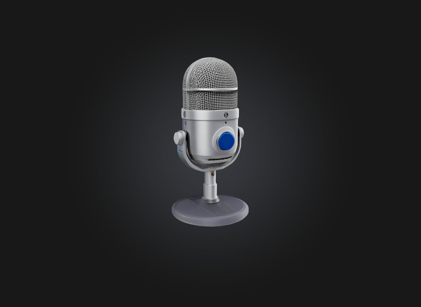 3D model microphone models VR / AR / low-poly
