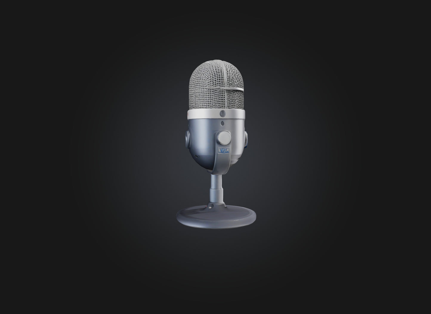 3D model microphone models VR / AR / low-poly