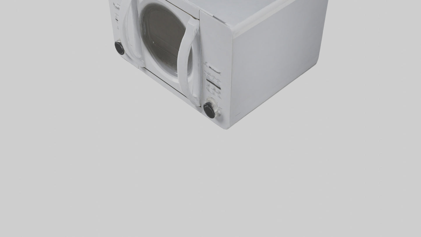 3D model Microwave model VR / AR / low-poly