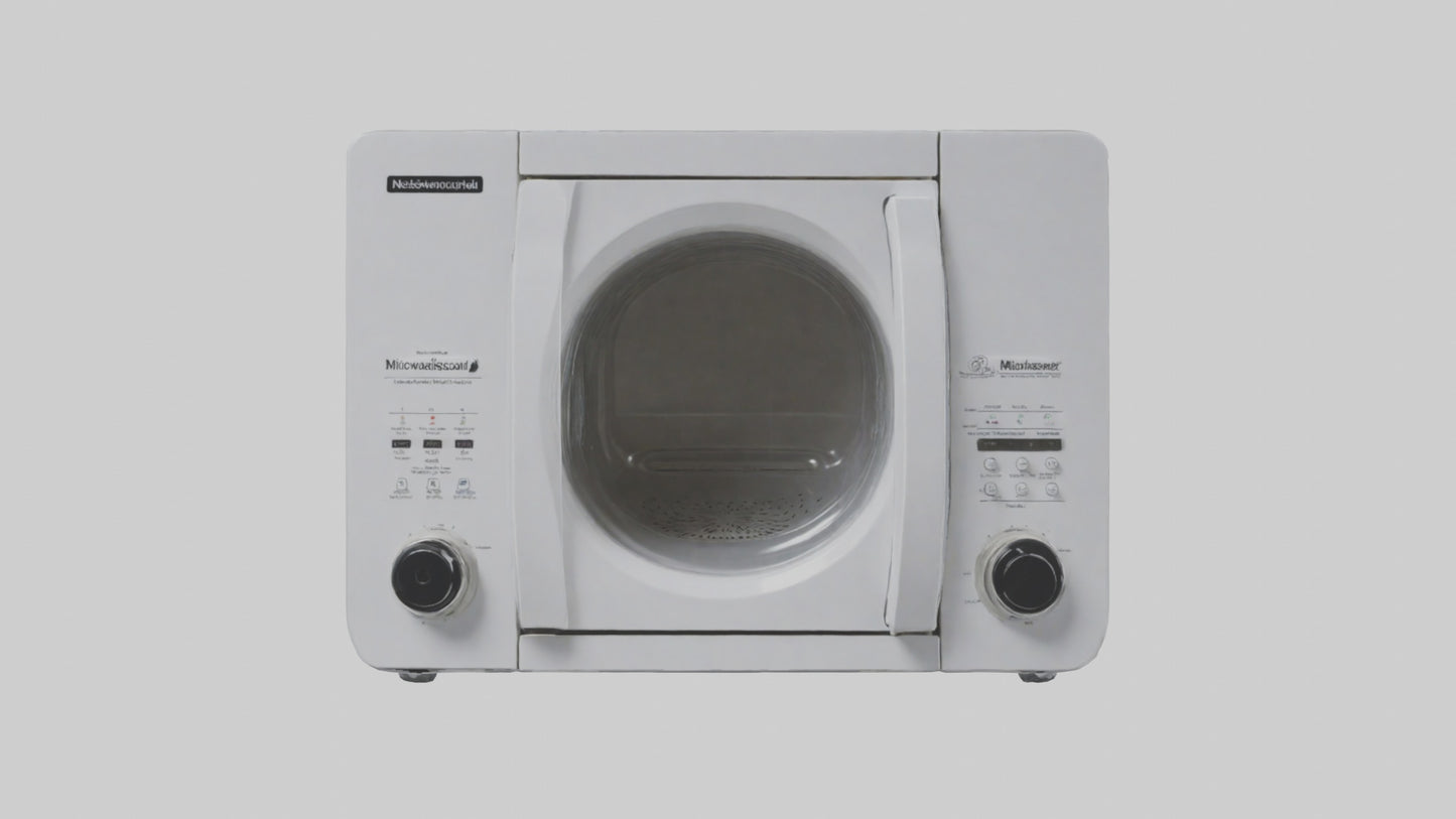 3D model Microwave model VR / AR / low-poly