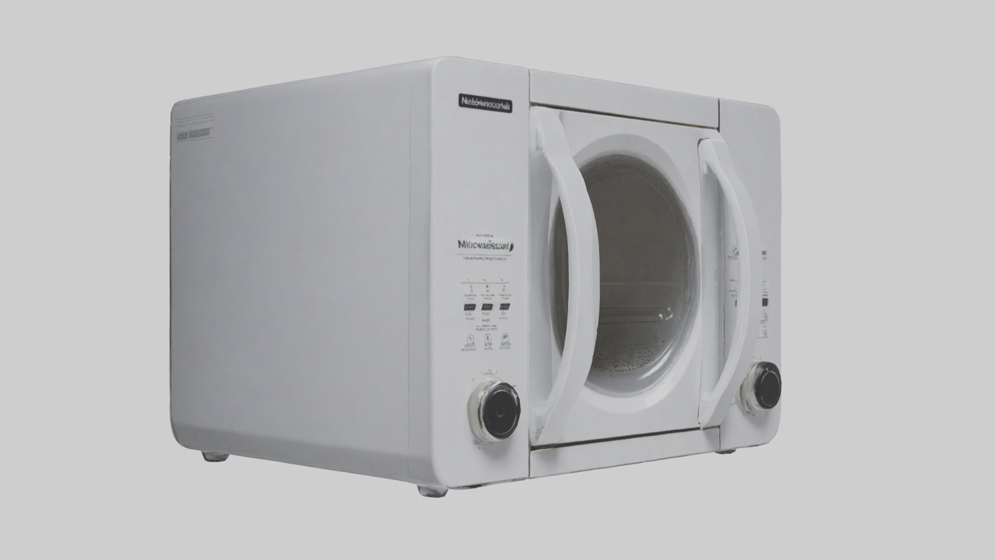 3D model Microwave model VR / AR / low-poly