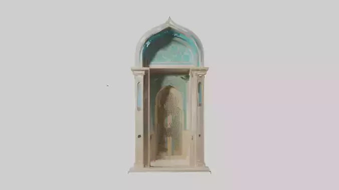 3D model Mihrab Model VR / AR / low-poly