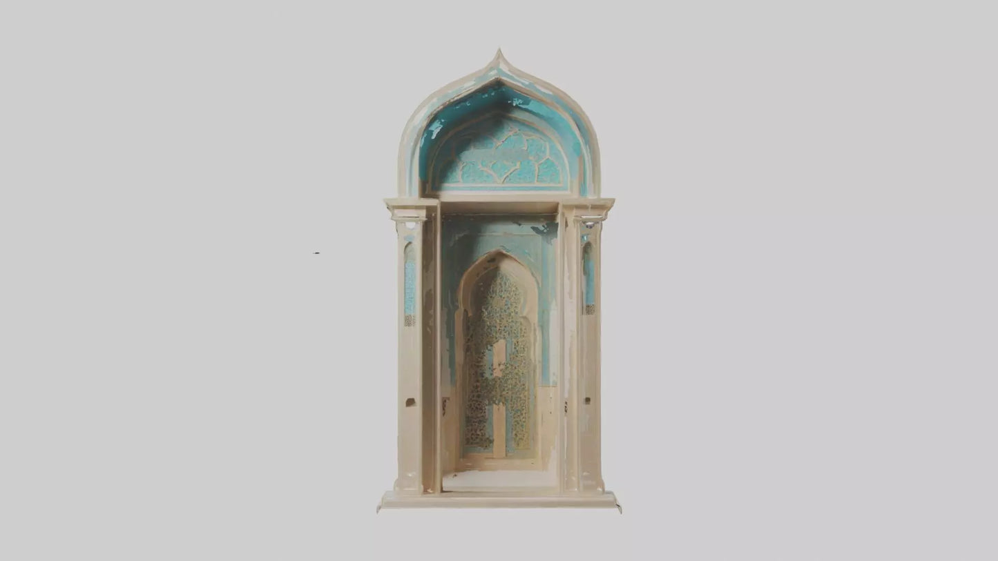 3D model Mihrab Model VR / AR / low-poly